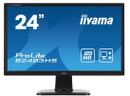Iiyama ProLite B2483HS 24 Inch LED Backlit SD 5:4 Monitor with VGA,  HDMI + Display Port