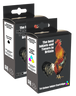 Recycled HP High Capacity Multipack Black, Tri-Colour Ink Cartridges 304XL N9K08AE N9K07AE