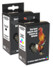 Recycled HP 21XL 22 XL High Capacity 2 Ink Cartridge Multipack - SD367AE