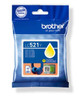 Brother LC-521 Genuine Yellow Ink Cartridge