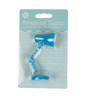 Mini LED Table Reading Lamp - Battery Powered with Book Clip - Blue