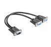 Connekt Gear 150mm VGA Splitter Cable Male to 2 x Female