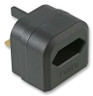 OTHER EU (European) 2 Pin to UK 3 Pin 3A Converter Plug