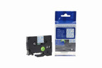 Recycled Brother TZE-133 Blue on Clear Label Tape Cassette