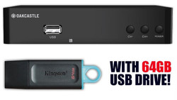 Majority Oakcastle SB200 HD Satellite Box TV Recorder + USB Pen Drive