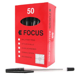 Ballpoint Pen Medium Black 50 PK
