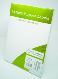 A4 Multipurpose Labels 24 Per Sheet