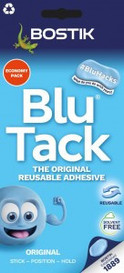 Bostik Blu Tack Original 110g Reusable Adhesive Pk 12