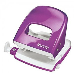 Leitz NeXXt WOW Metal 2-Hole Punch Purple