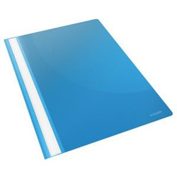 Esselte Vivida A4 Report File Blue / Clear Front Pk 25