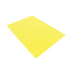 Cut Flush Folder A4 90 micron Yellow Pk 100