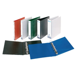 Banner 4D-Ring 25mm A4 Presentation Binder White