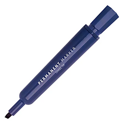 Permanent Marker Chisel Tip Blue Pk 10