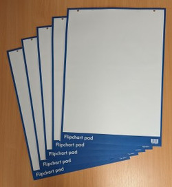 Flipchart Pad A1 60gsm White Pk 5