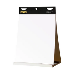 Bi-Office A2+ Table Top Self-Stick Flipchart Pad 20 Sheets