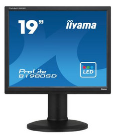 Iiyama ProLite B1980SD 19" LED Backlit SD 5:4 Monitor with VGA +  DVI