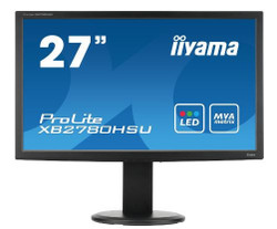 Iiyama ProLite XB2780HSU 27 Inch LED Backlit Full HD 16:9 Monitor with VGA,  HDMI + DVI