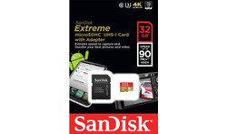 SanDisk Extreme 32GB MicroSDXC UHS-I Class 10 Memory Card