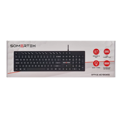 Somertek USB Wired Keyboard