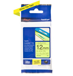 Brother TZE-C31 Black on Yellow Labelling Tape