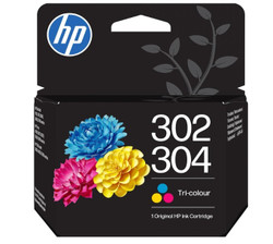 HP 302 / 304 Ink Cartridge Tri Colour Original