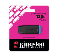 Kingston 128GB DataTraveler Exodia USB 3.2 Gen 1 Pen Drive Memory Stick  DTXG2/128GB