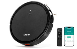 Linsar 3000Pa Robot Vacuum Hoover with Charging Station & Remote Control
