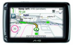 Navman Mio Spirit 695LM 5" Widescreen Satnav UK & Ireland Maps FREE LIFETIME Map updates