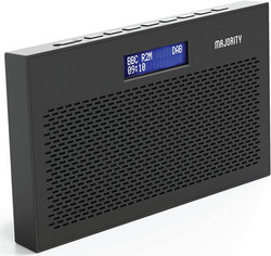 Majority Histon DAB / DAB+ FM Portable/Travel Radio Alarm Clock