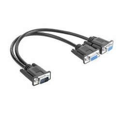 Connekt Gear 150mm VGA Splitter Cable Male to 2 x Female