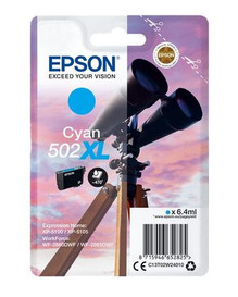 Epson 502XL C13T02W24010 Cyan Original Ink Cartridge