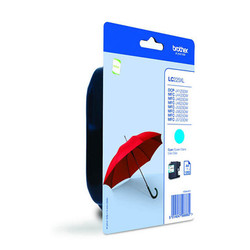 Brother LC225XLC Cyan Original Ink Cartridge