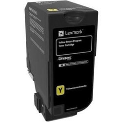 Lexmark 74C20Y0 Yellow Original Toner Cartridge