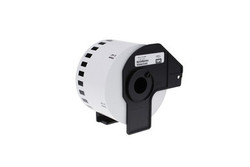 Recycled Brother DK-N55224 Black on White Continuous Tape