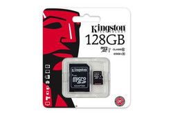 Kingston 128GB Micro SDHC Class 10 Memory Card SDC10G2/128GB