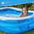 Benross 2m Family Size Inflatable Rectangular Swimming Paddling Pool