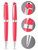 Cross Bailey Light Coral Chrome Trim Ballpoint Pen