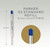Parker QuinkFlow Ink Ballpoint Refil Blue Ink Medium