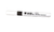 Drywipe Chisel Tip Marker Black 2-5mm line Pk 10