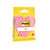 Post-it Sticky Notes 70x70mm Heart Shaped Pink Pk 1