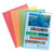 Polypropylene Cut Flush Folder A4 Assorted Colours Pk 10