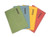 Eastlight Document Wallet Half Flap A4 / Foolscap 220gsm Assorted Pk 50
