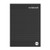 RHINO A5 Hardback Notebook 70gsm Black