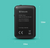 Majority Oakcastle MP100 MP3 Player Portable FM Radio 8GB - Black