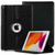 Black Rotating 10.9" Folio Tablet Case