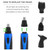 Bauer 4-In-1 Rechargeable Electric Shaver, Nose trimmer, Precision & Hair Trimmer