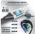Mobitel USB-C to 3.5mm Headphone Adapter Hi-Fi DAC with Mic Support