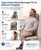 Comfier Shiatsu Back Massager with Heat & Air Compress, Massage Chair Pad for Back Relief CF-2307A