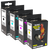IJT RECYCLED CANON MULTIPACK BLACK, CYAN, MAGENTA, YELLOW INK CARTRIDGES CLI-551XL + 60PK 4X6 PHOTO PAPER 6443B006