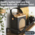 Majority Little Shelford DAB / DAB+ FM Bluetooth Portable/Travel Radio Alarm Clock
